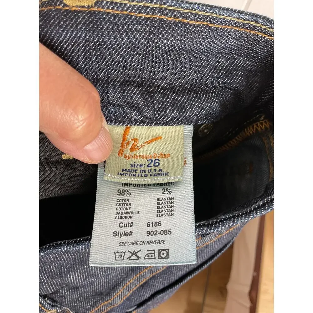 Citizen of Humanity Bermuda Denim Women's Shorts Flat Front‎ Rolled Hem Size 26